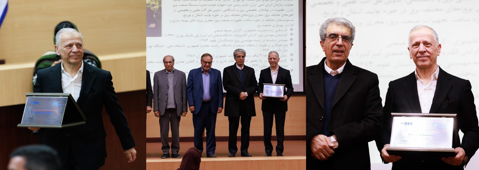 Veteran Electrical Engineer Awarded to Engineer Mahmoud Jannatian at the 15th IEEE International Festival